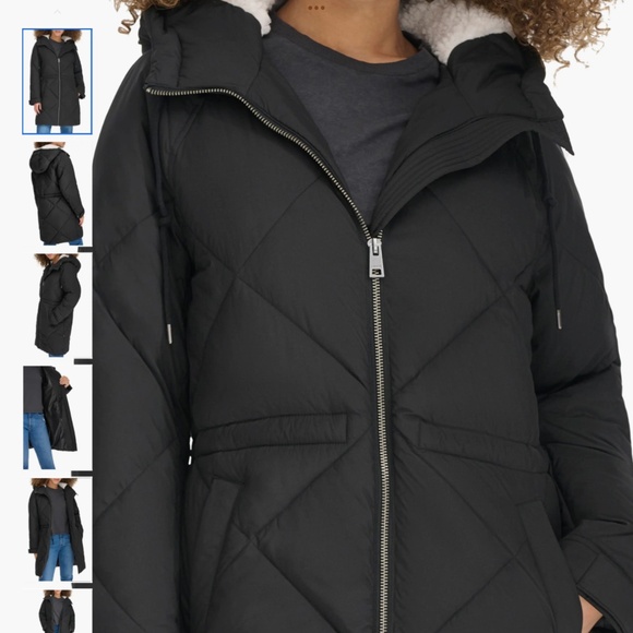 Levi's Jackets & Blazers - Levi's Diamond Quilted Water Resistant Parka, size L